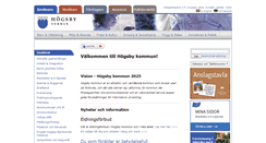 Desktop Screenshot of hogsby.se